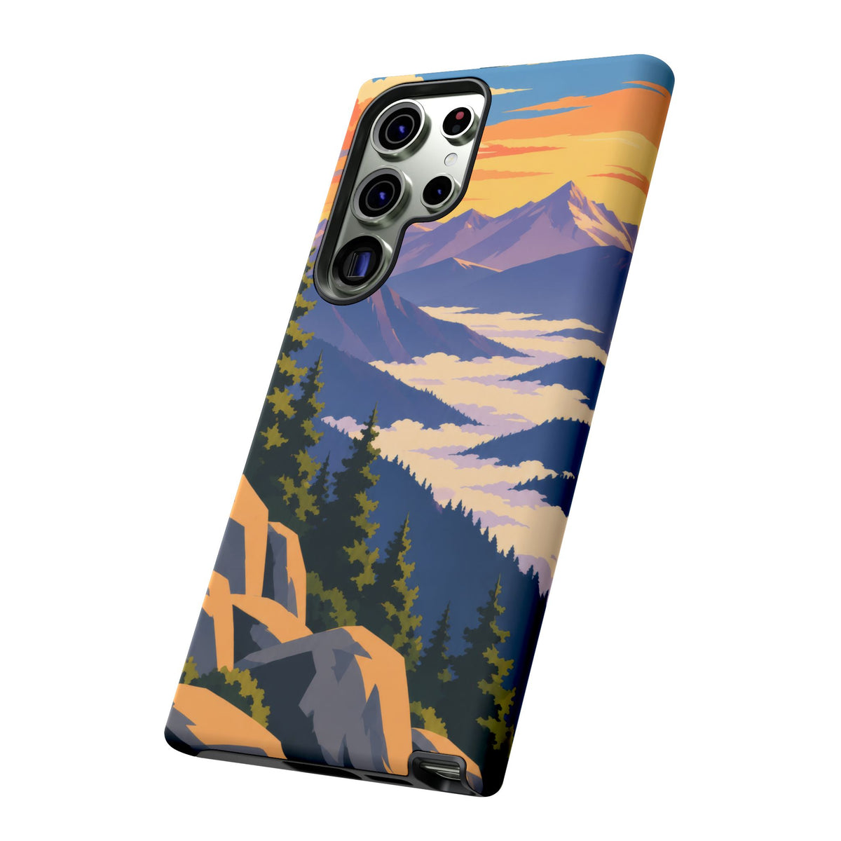 Misty Mountains — Amethyst Pass Samsung Galaxy Tough Case
