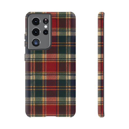 Highland Holiday Samsung Galaxy Tough Case | christmas plaid