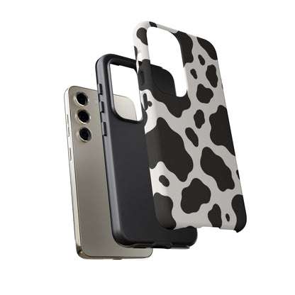 Classic Holstein Samsung Galaxy Tough Case | Black & White Cow Print