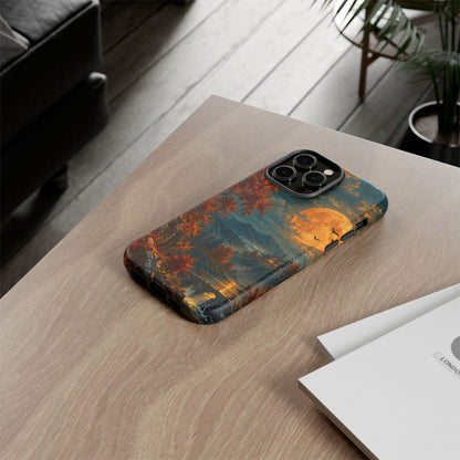 Harvest Moon Flight iPhone Tough Case