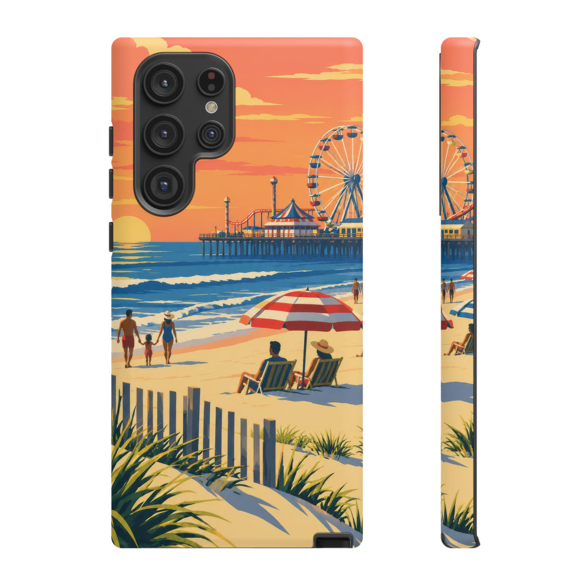 New Jersey Shore — Boardwalk Summer Samsung Galaxy Tough Case