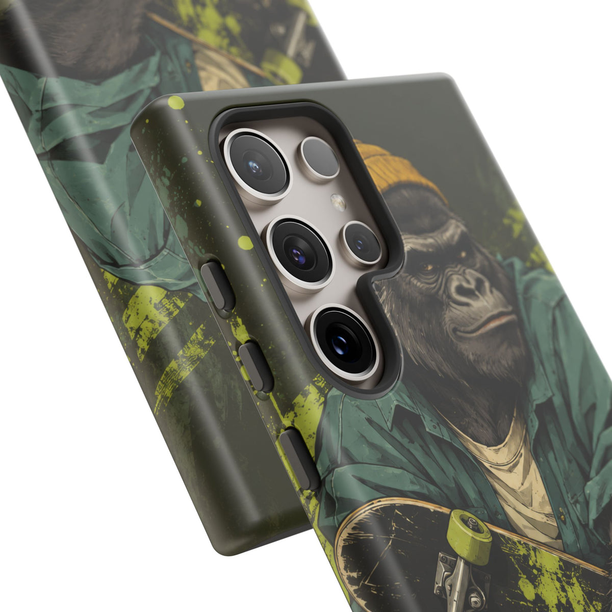 Concrete Jungle Samsung Galaxy Tough Case | Skater Gorilla Illustration