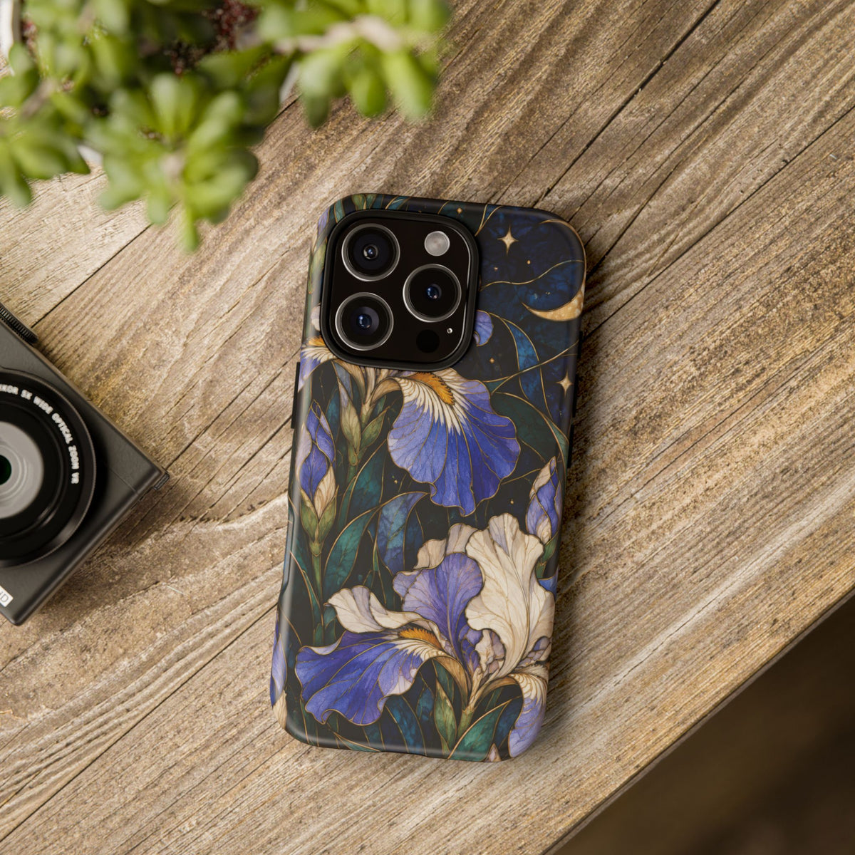 Celestial Iris iPhone Tough Case | iris flowers
