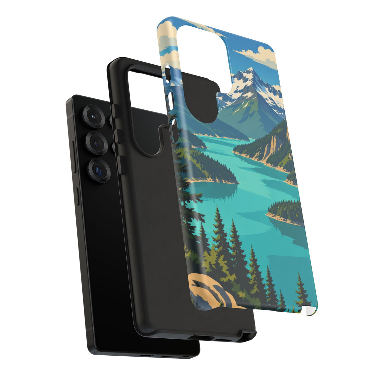 Cascades — Diablo Blue Samsung Galaxy Tough Case