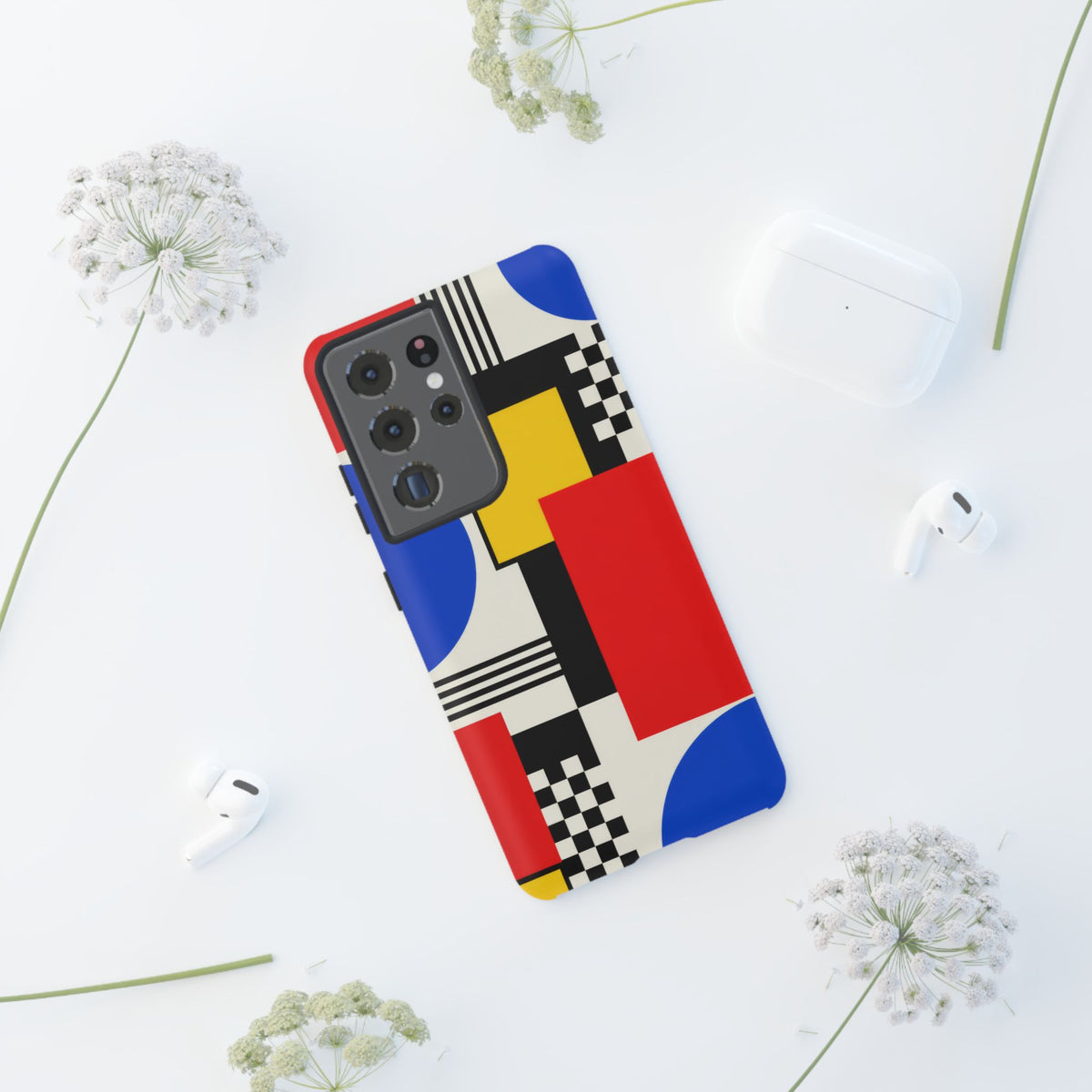 Primary Frequency Samsung Galaxy Tough Case | Primary Color Geometry