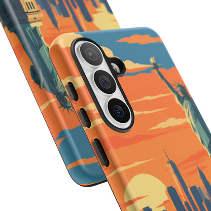 New York City — Harbor Liberty Samsung Galaxy Tough Case