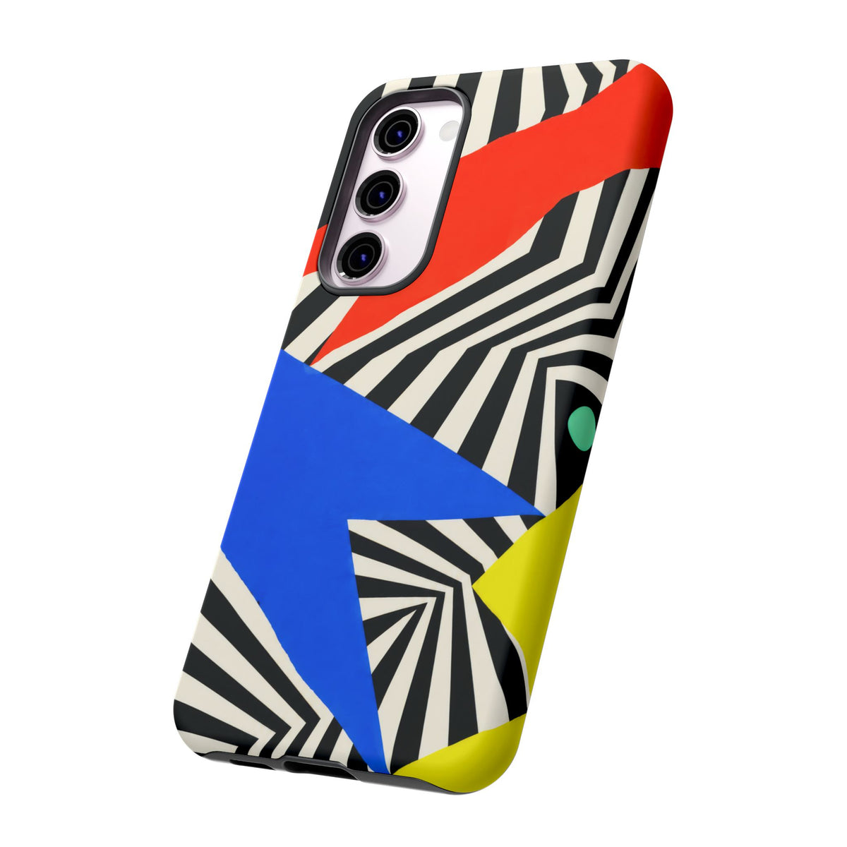 Broken Signal Samsung Galaxy Tough Case | Optical Stripe Art