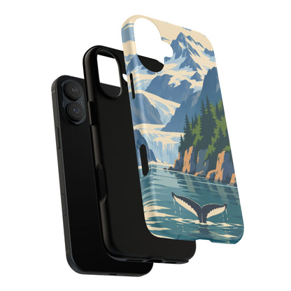 Glacier Bay — Fjord Silence iPhone Tough Case