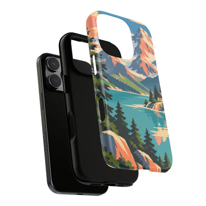 Switzerland — Alpine Lake iPhone Tough Case