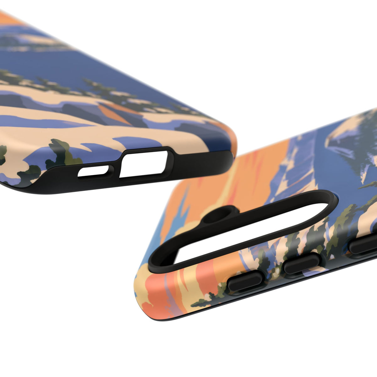 Crater Lake — Winter Caldera Samsung Galaxy Tough Case