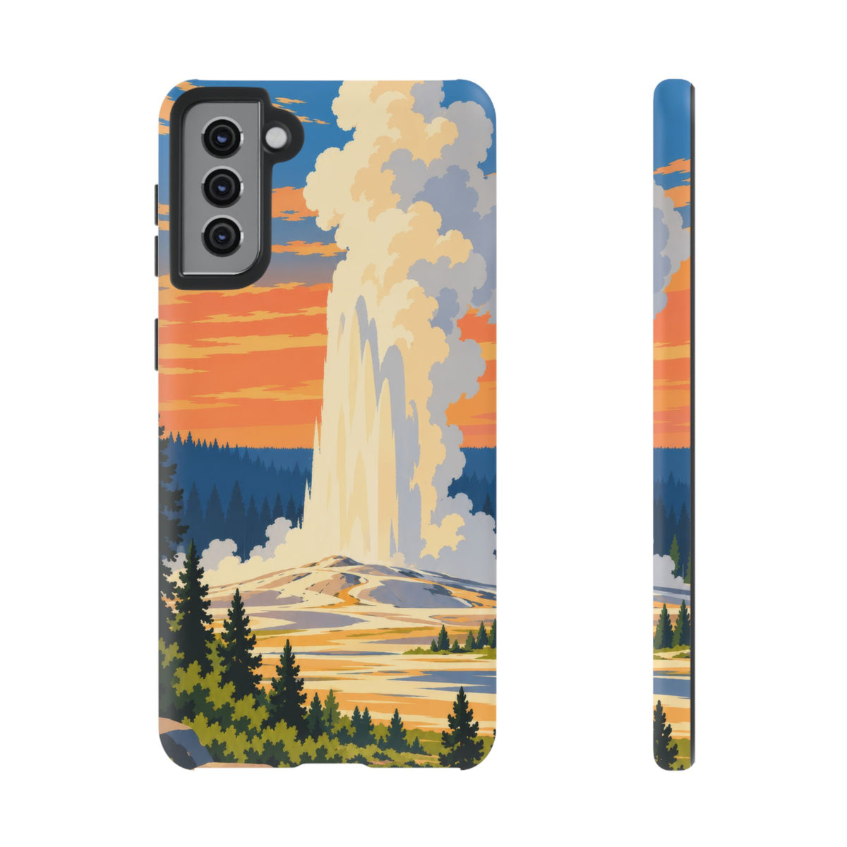 Yellowstone — Geyser Dawn Samsung Galaxy Tough Case