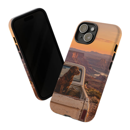 Desert Tailgate Companion iPhone Tough Case | labrador