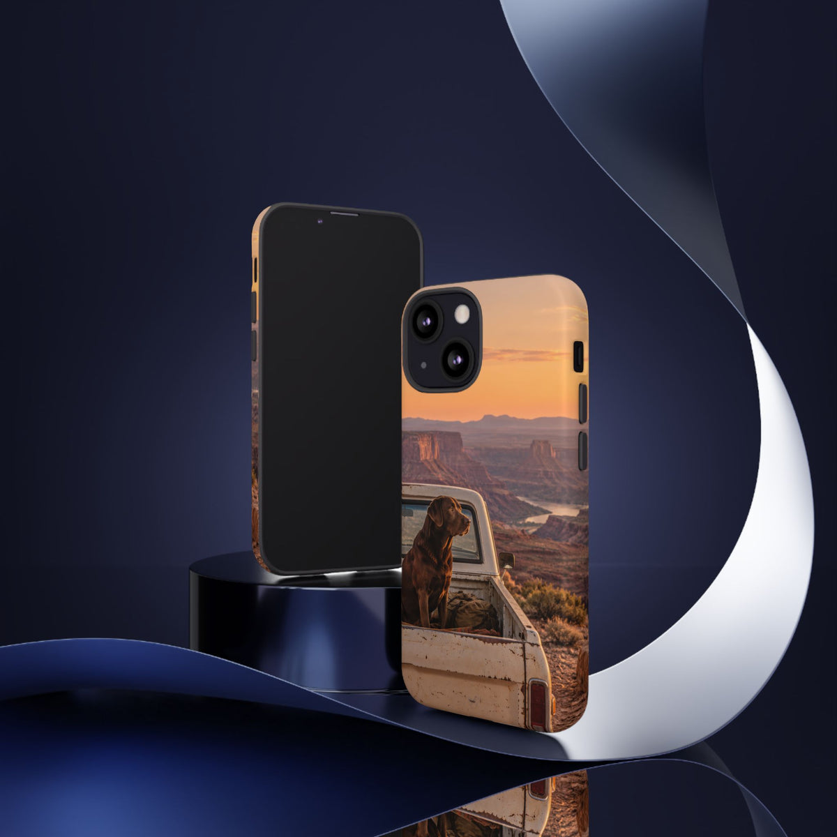 Desert Tailgate Companion iPhone Tough Case | labrador