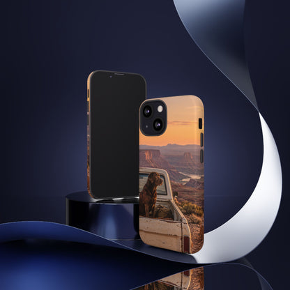 Desert Tailgate Companion iPhone Tough Case | labrador
