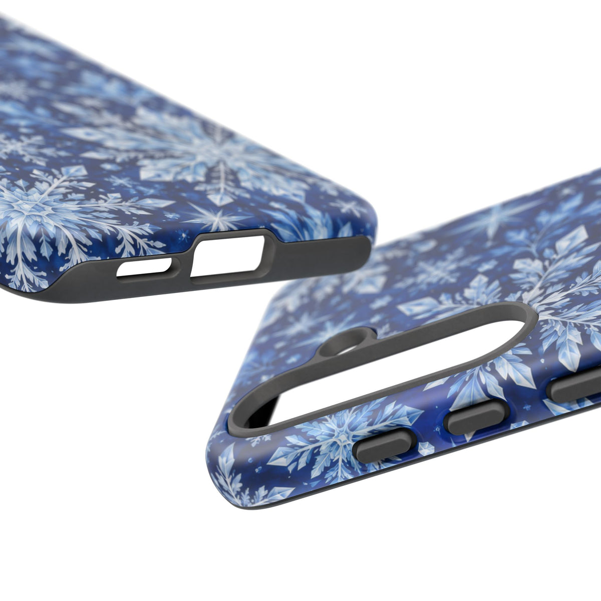 Frosted Midnight Samsung Galaxy Tough Case | snowflake