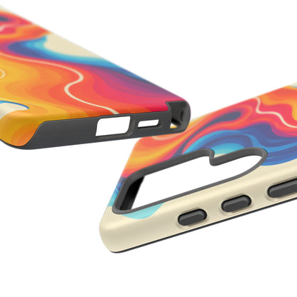 Electric Tide Samsung Galaxy Tough Case | psychedelic wave