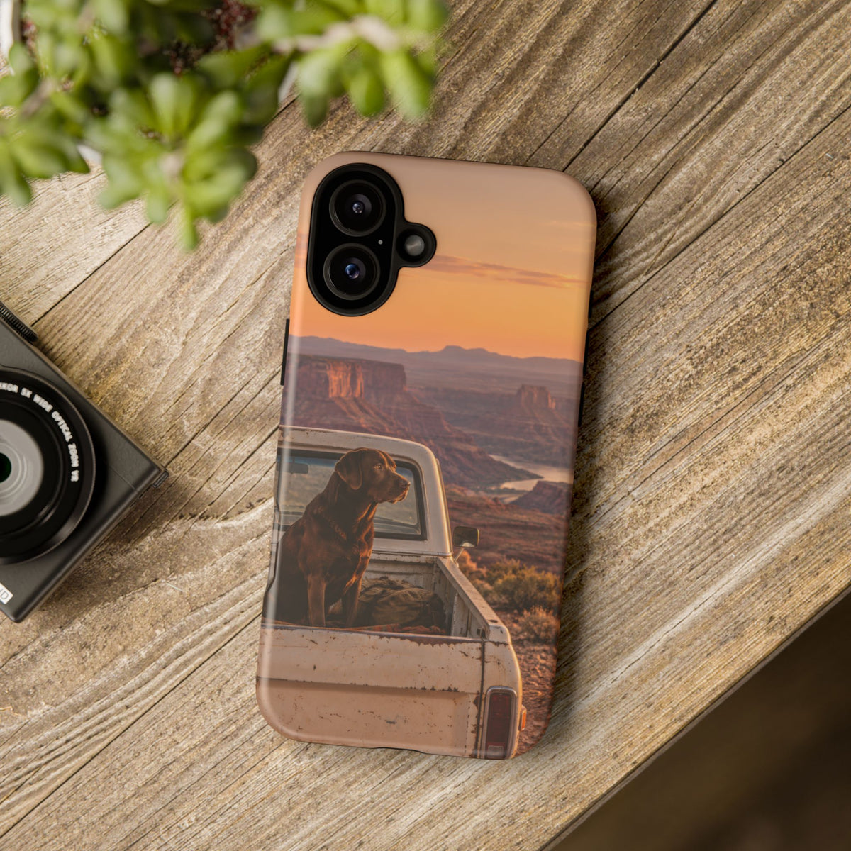 Desert Tailgate Companion iPhone Tough Case | labrador