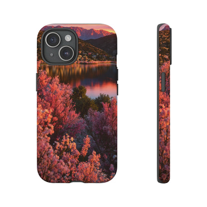 Alpine Bloom Lake iPhone Tough Phone Case