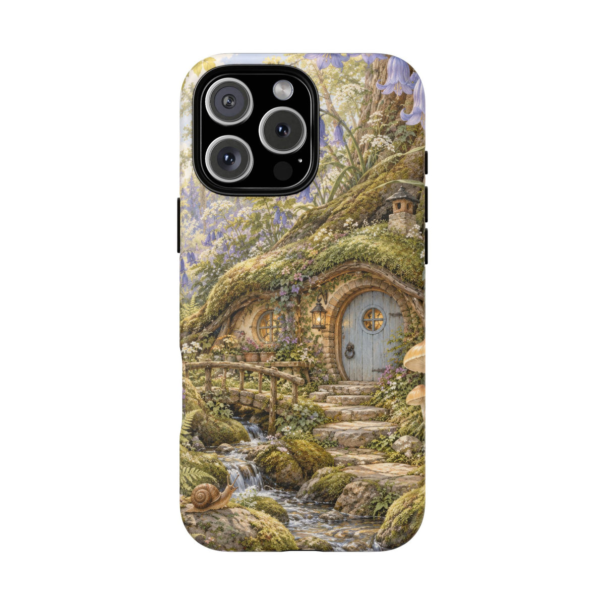 Bluebell Burrow iPhone Tough Case | bluebell cottage