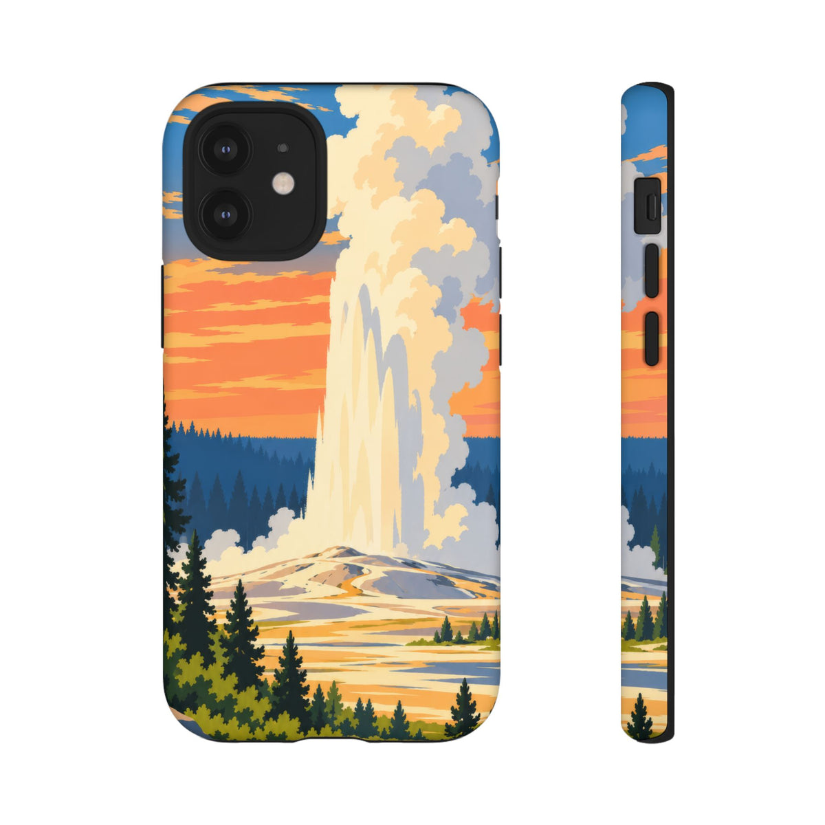 Yellowstone — Geyser Dawn iPhone Tough Case