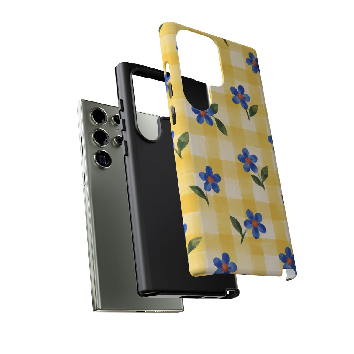 Buttercup Picnic Samsung Galaxy Tough Case | yellow gingham