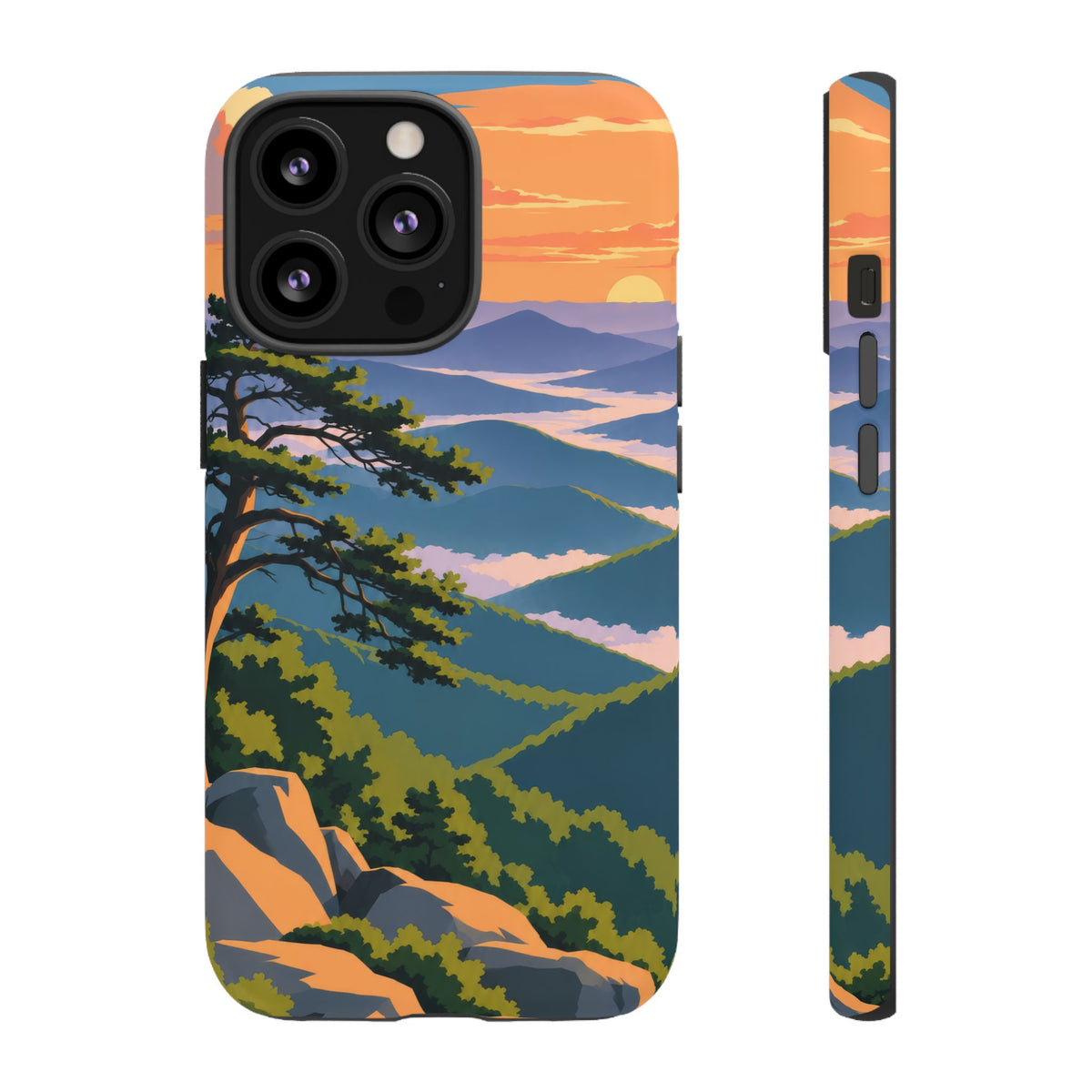 Shenandoah — Blue Hour Ridges iPhone Tough Case