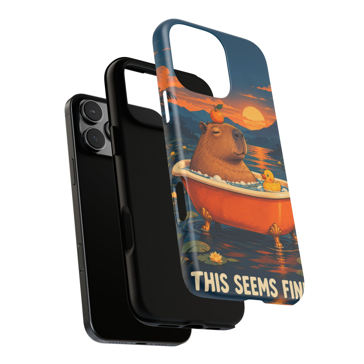 Minor Inconvenience iPhone Tough Case | funny capybara