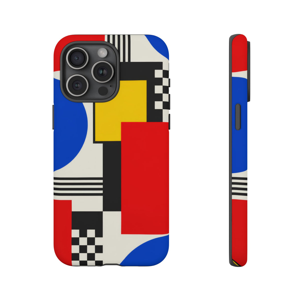 Primary Frequency iPhone Tough Case | Primary Color Geometry