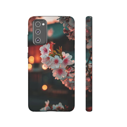 Kyoto Blossom Lanterns Samsung Galaxy Tough Phone Case