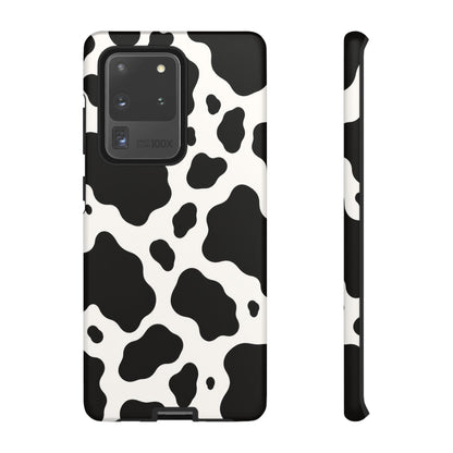 Classic Holstein Samsung Galaxy Tough Case | Black & White Cow Print