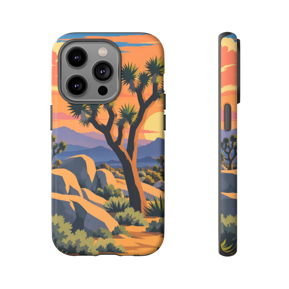 Joshua Tree — Desert Silhouettes iPhone Tough Case