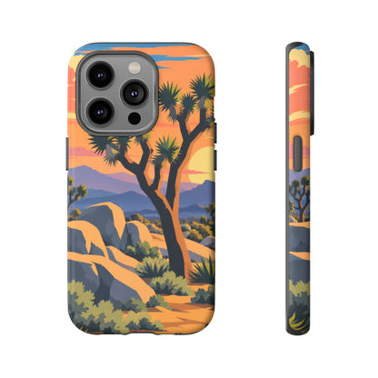 Joshua Tree — Desert Silhouettes iPhone Tough Case