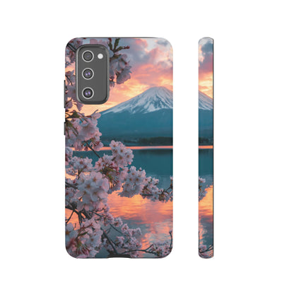 Fuji Petal Reflection Samsung Galaxy Tough Phone Case