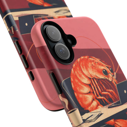 Desk Shrimp iPhone Tough Case