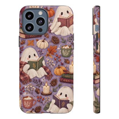 After Hours Reading Club iPhone Tough Case | bookish ghost