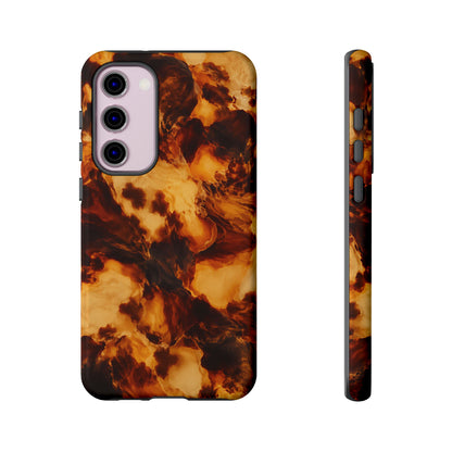 Amber Marble Samsung Galaxy Tough Case | Amber Mosaic