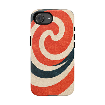 Ember Spiral iPhone Tough Phone Case