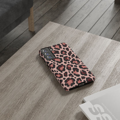 Wild Burgundy Samsung Galaxy Tough Case | leopard print