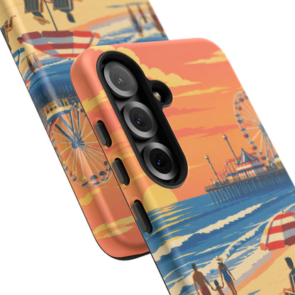 New Jersey Shore — Boardwalk Summer Samsung Galaxy Tough Case