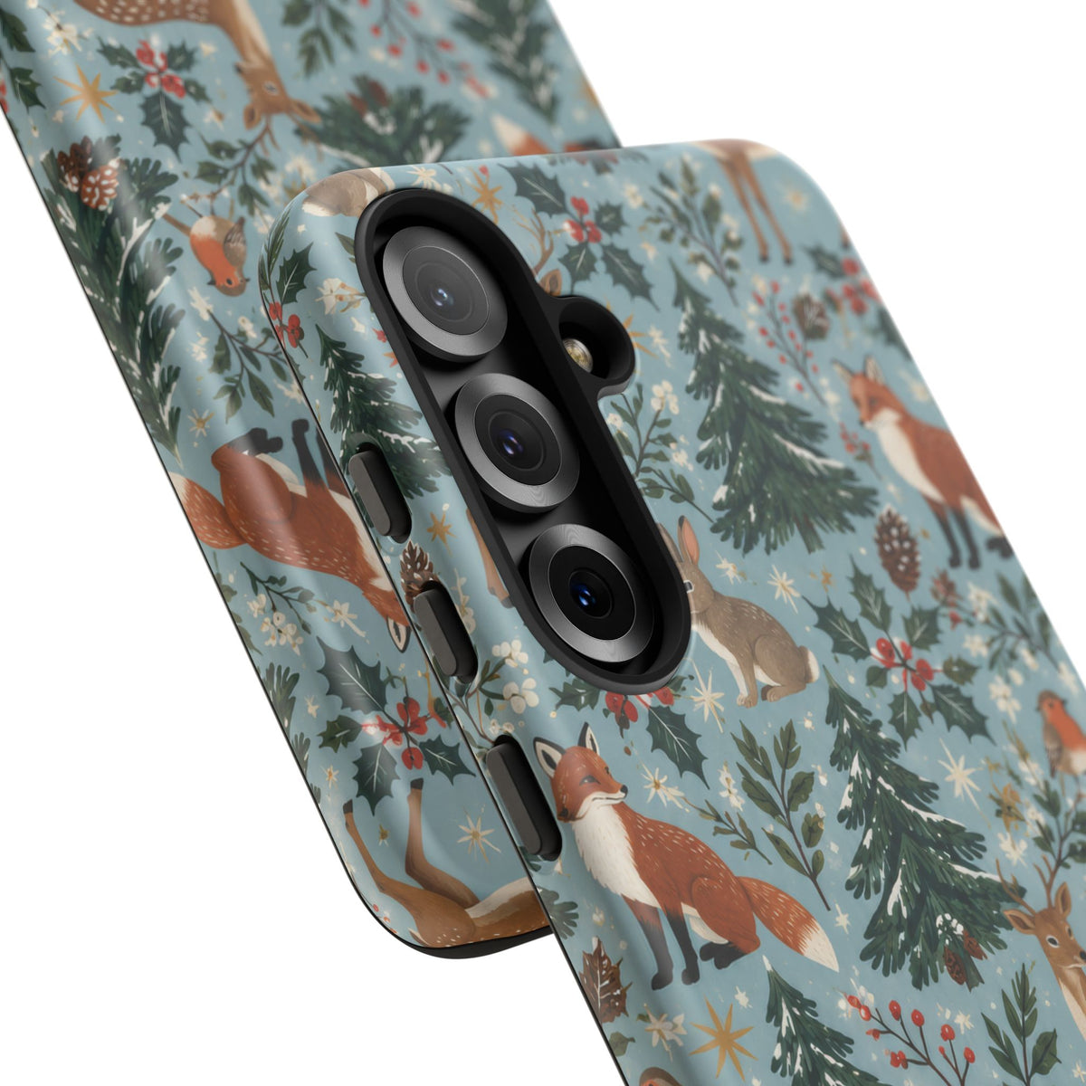Winter Woodland Gathering Samsung Galaxy Tough Case | woodland christmas