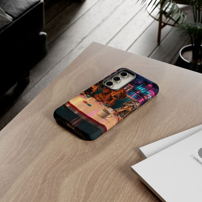 All-Night Aces Samsung Galaxy Tough Case | dachshund poker