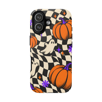 Spectral Groove iPhone Tough Case | retro halloween