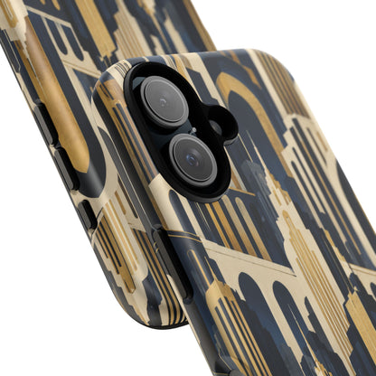 Midnight Metropolis iPhone Tough Case | art deco