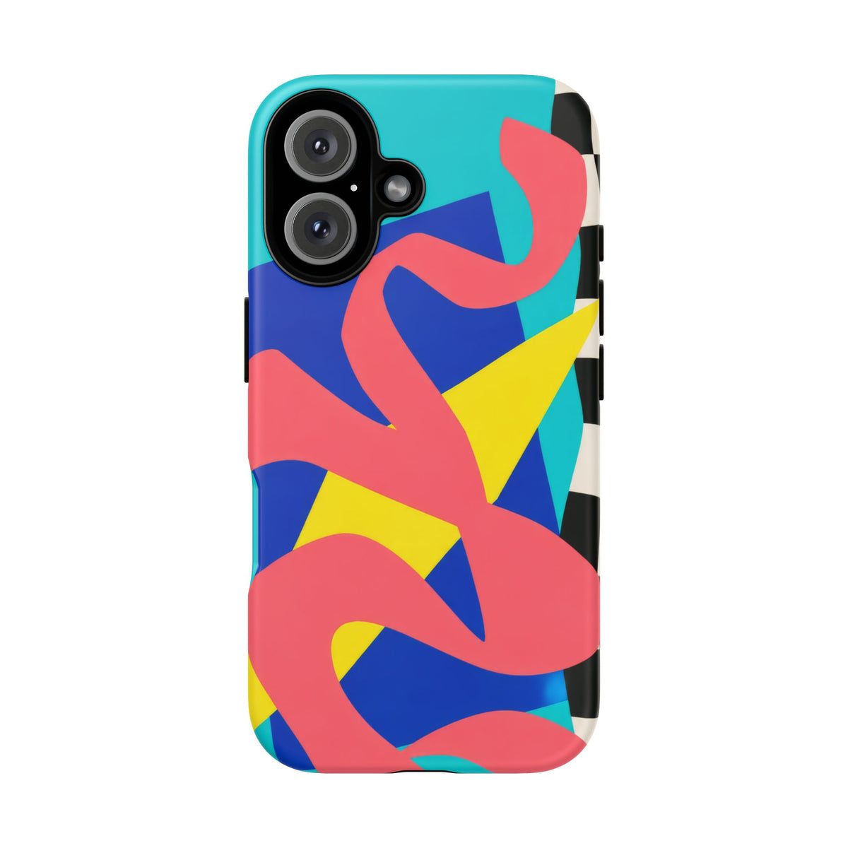 Cut Loose iPhone Tough Case | Retro Abstract Art