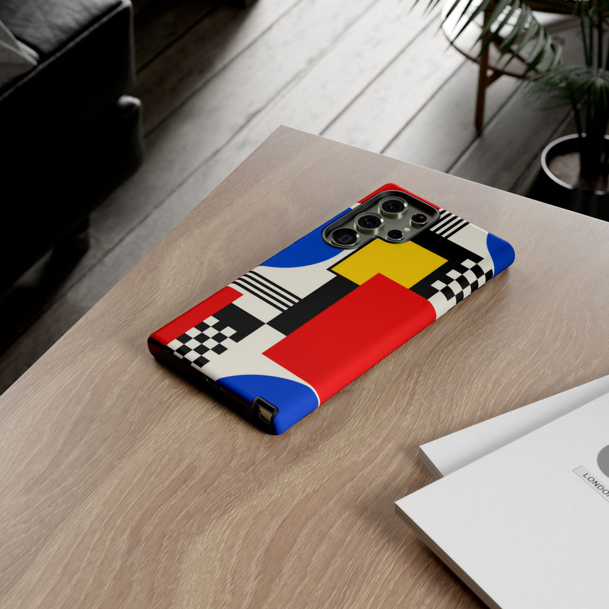 Primary Frequency Samsung Galaxy Tough Case | Primary Color Geometry