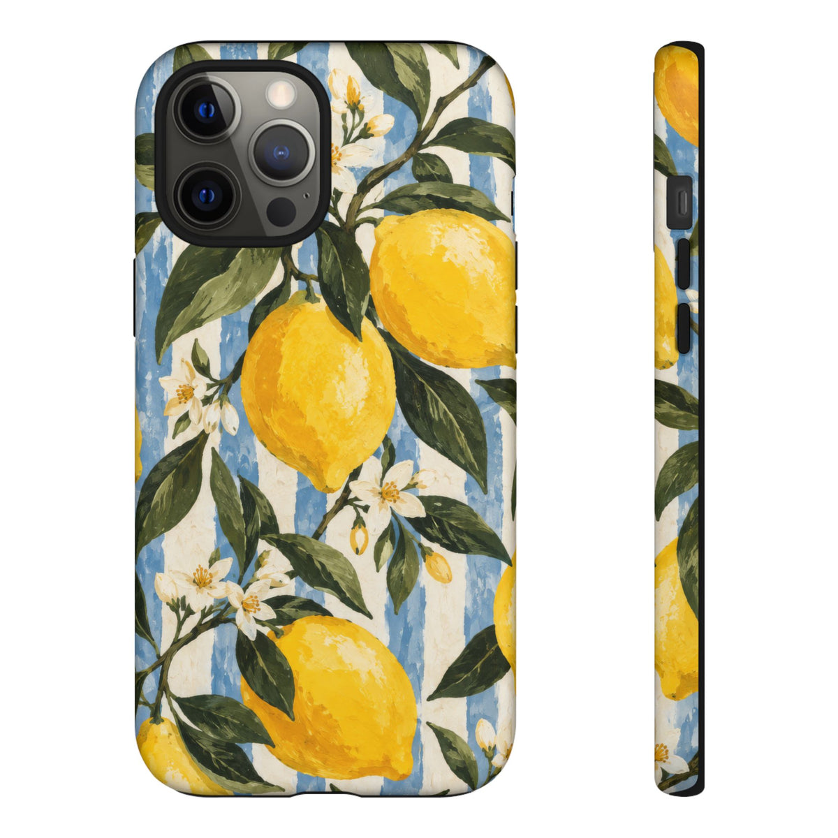 Riviera Lemons iPhone Tough Case | lemon print