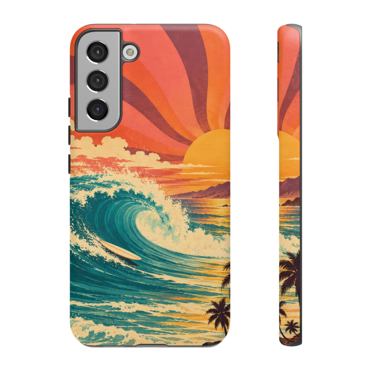 Pacific Daydream Samsung Galaxy Tough Case | vintage surf