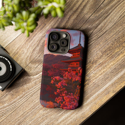 Pagoda Afterglow iPhone Tough Phone Case