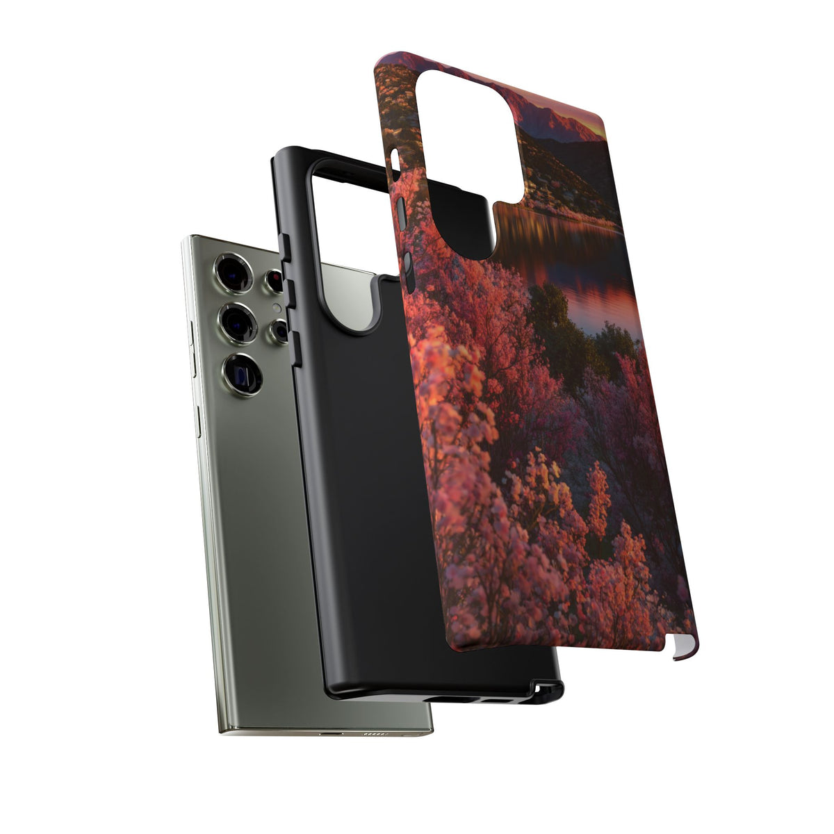 Alpine Bloom Lake Samsung Galaxy Tough Phone Case