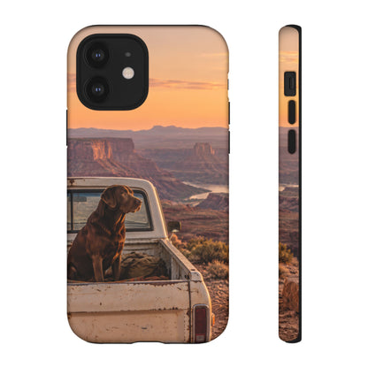 Desert Tailgate Companion iPhone Tough Case | labrador